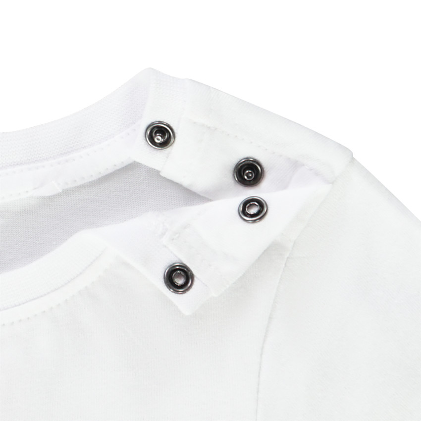 Korte mouwen T-shirt met patches voor baby jongen 