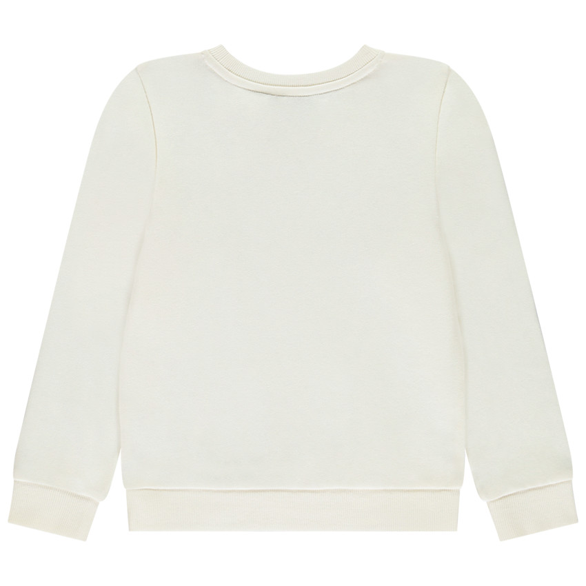 Sweatshirt met bloemen voor meisjes 