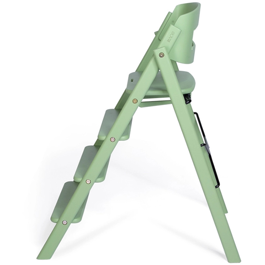 Chaise haute Kaos Klapp évolutive pliable Hêtre Vert 