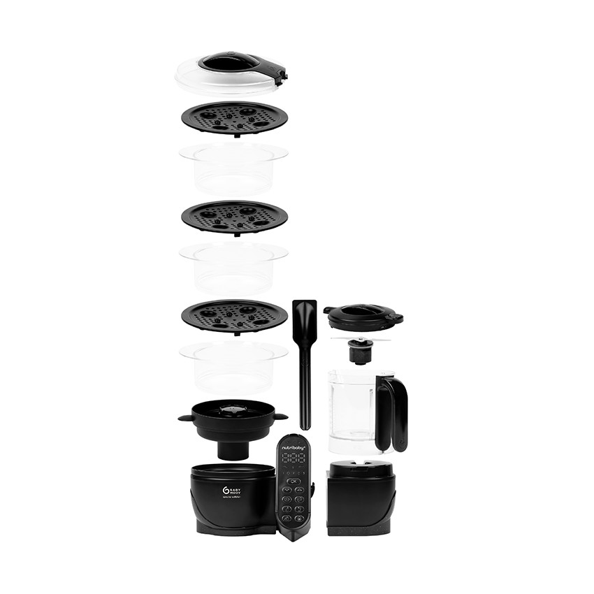 Robot multifonctions Nutribaby(+) XL mineral black 