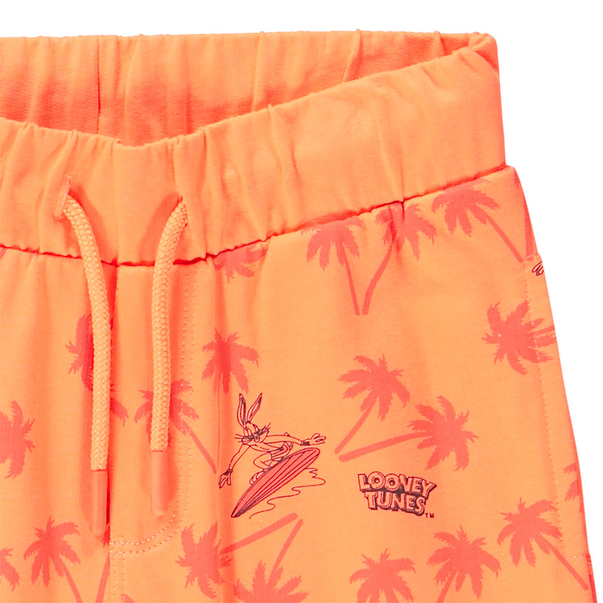 Ensemble de plage t-shirt + short print Bugs bunny Looney Tunes pour garçon 