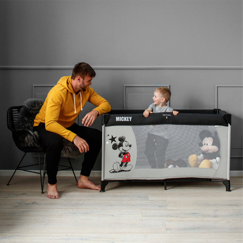 Lit de voyage Dream N Play Mickey Stars 60x120cm 