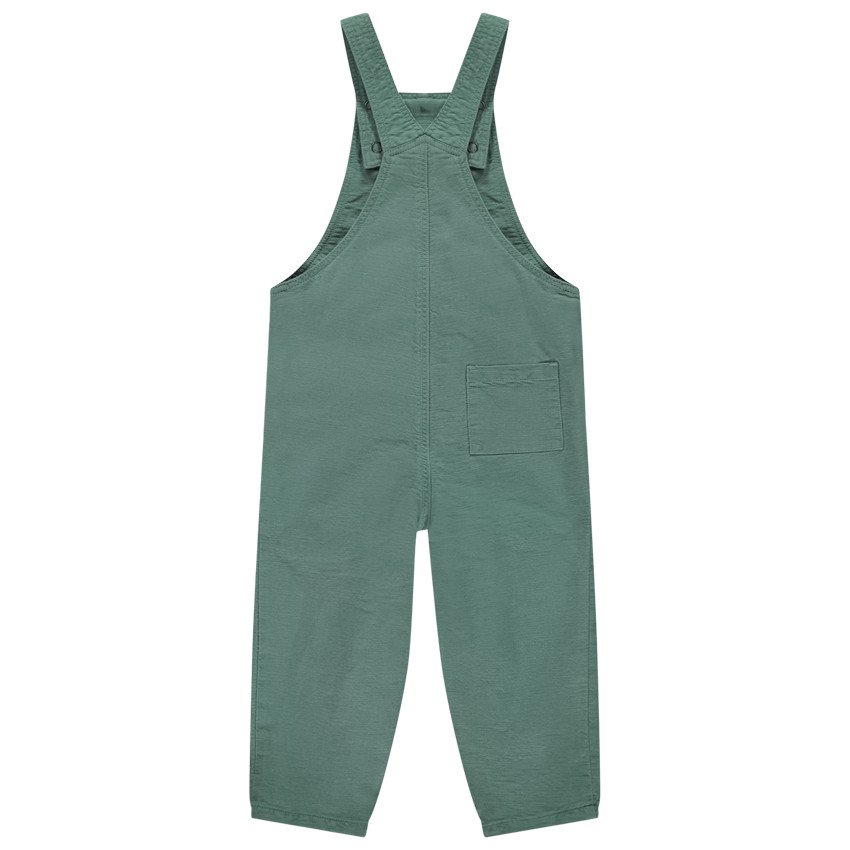 Salopette longue unie à poches pour bébé garçon 