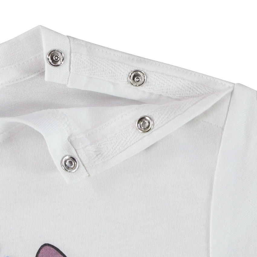 T-shirt manches courtes oversize print Stitch Disney pour bébé garçon 