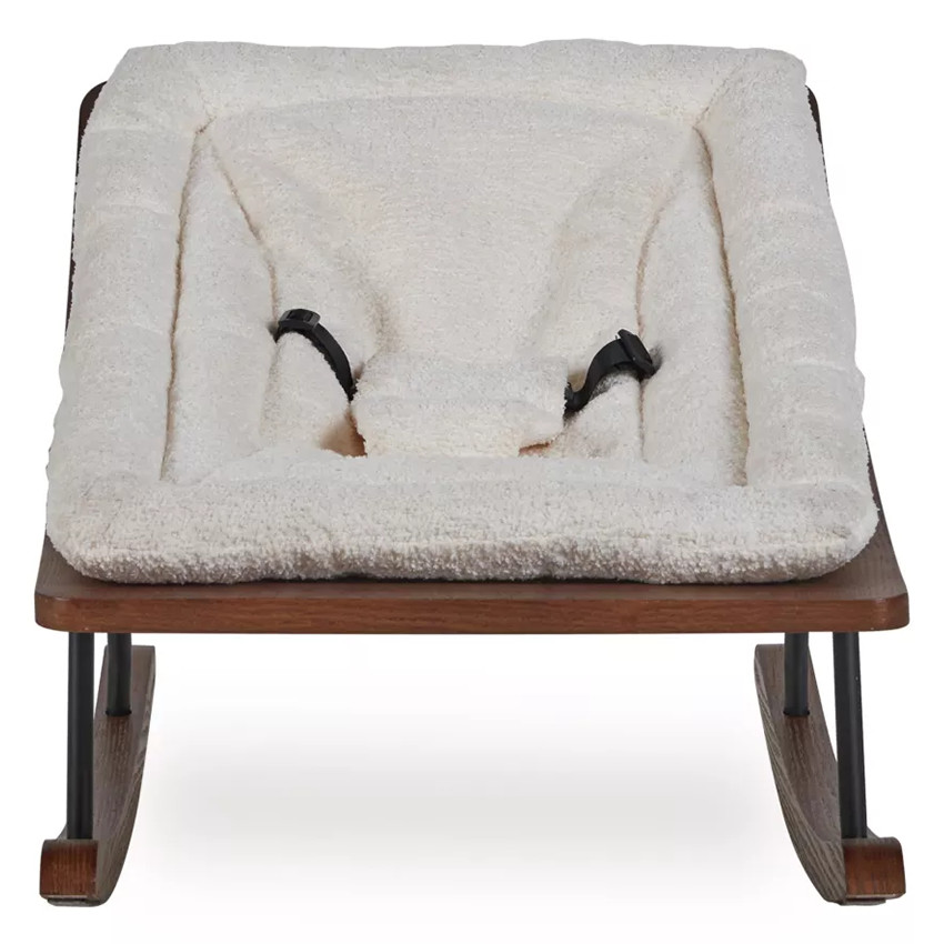 Fauteuil à bascule Rocking Baby Bouncer Crème 