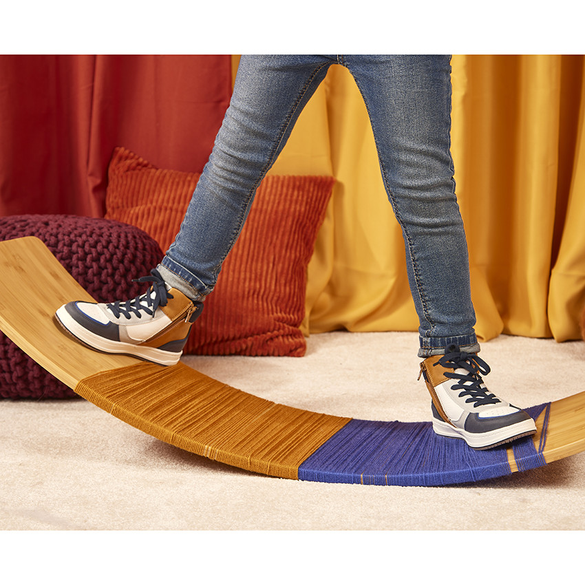 Baskets montantes à zip et lacets pour garçon 