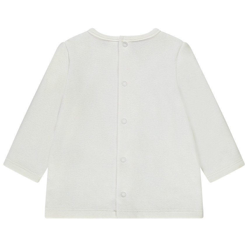 Pyjama 2 pièces lapin en jersey contrecollé pour bébé fille 