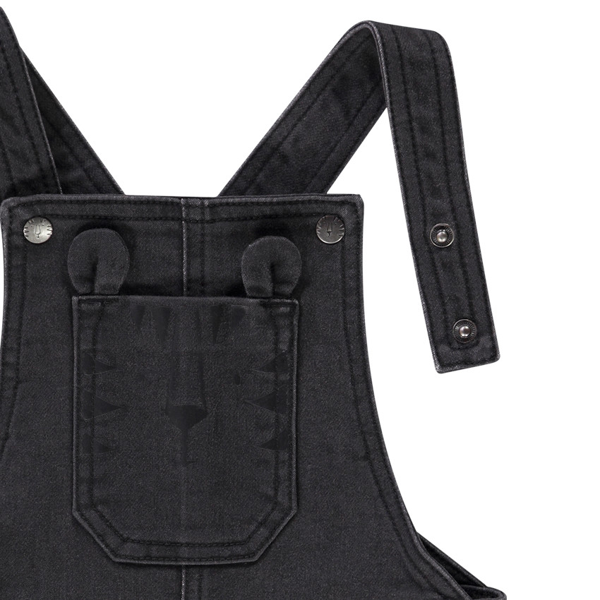 Salopette longue effet jeans pour bébé garçon 