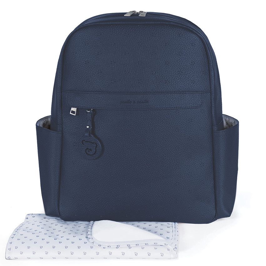 Sac à dos à langer London Blue 