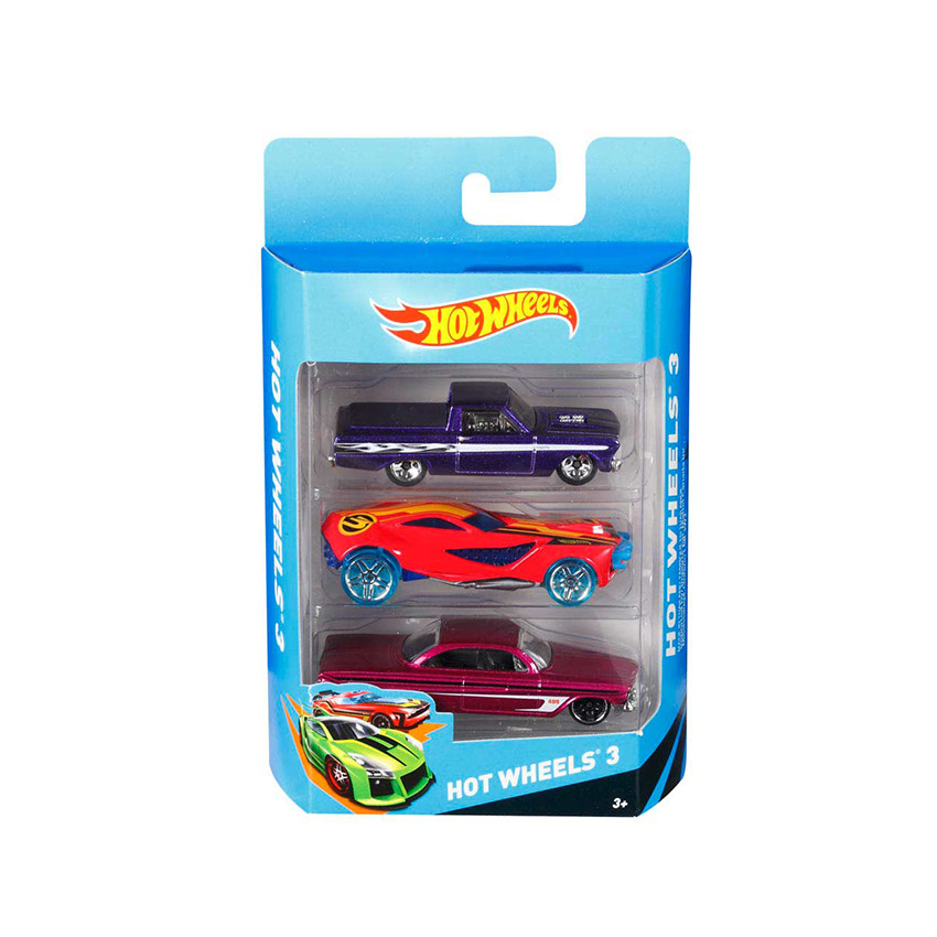 Pack de 3 voitures Hot Wheels 
