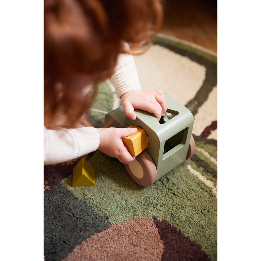 Trektractor met vormsorteerder 