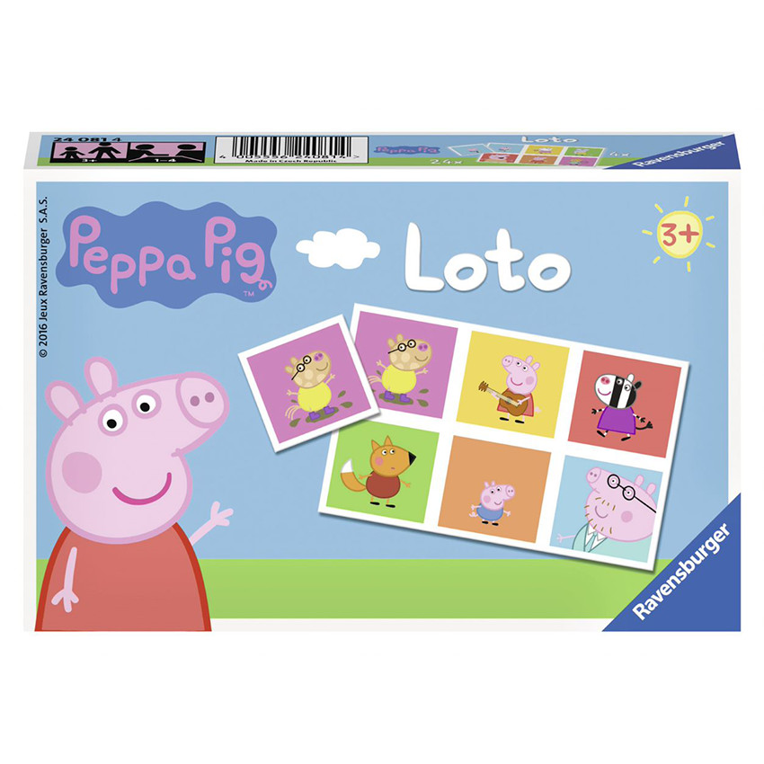 Jeux Stratégie & Réflexion Jeu Educatif Loto Peppa Pig 