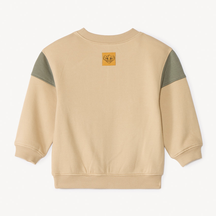 Oversized fleece sweatshirt Simba Disney voor babyjongen 