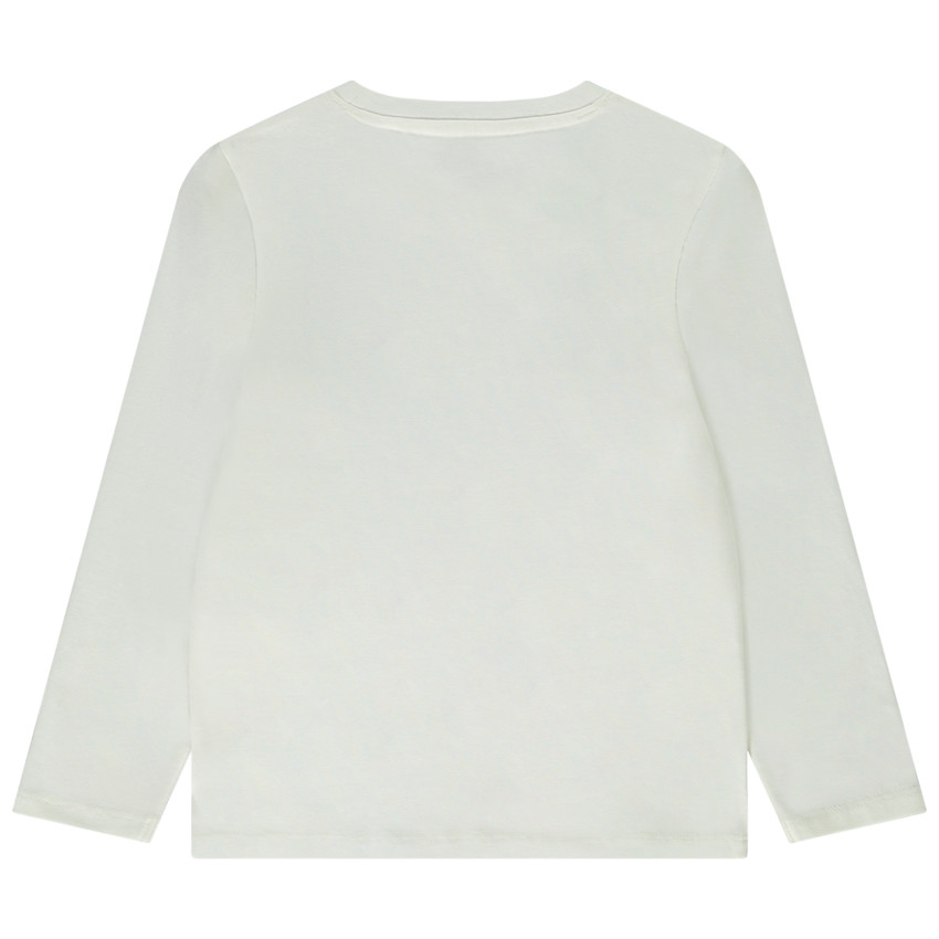 T-shirt manches longues print holographique Captain America Marvel pour garçon 