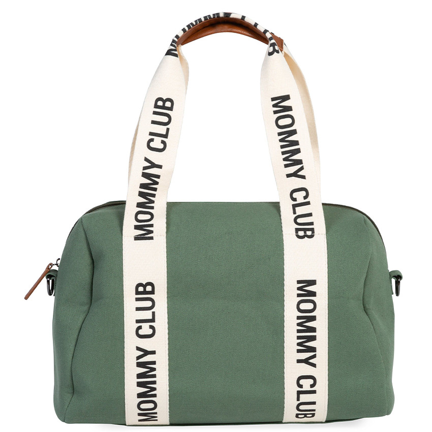 Luiertas Mommy Club Signature Canvas Groen 