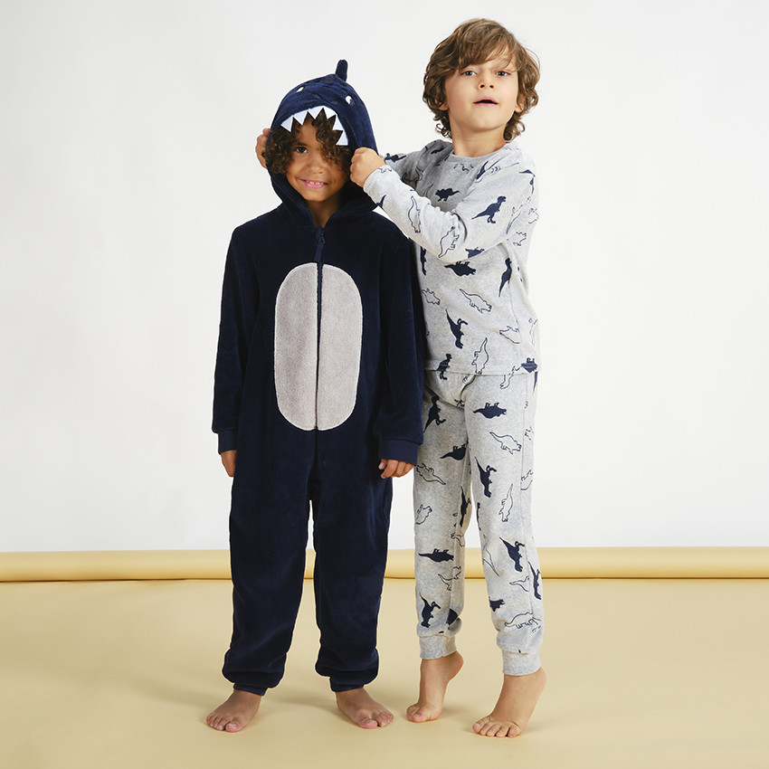 Leuke onesie van sherpa voor jongens 
