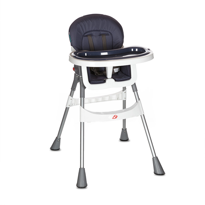 Kinderstoel Basic - Blauwgrijs 