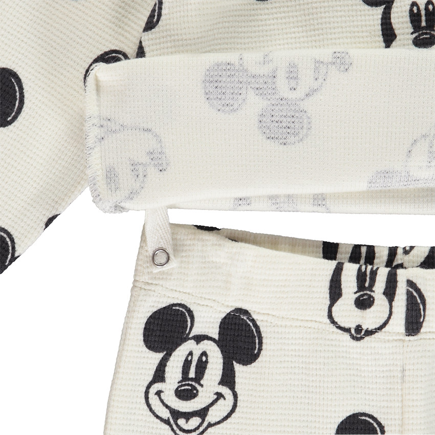 Set pyjama 2 stukken in honingraat Mickey Disney voor babyjongen 