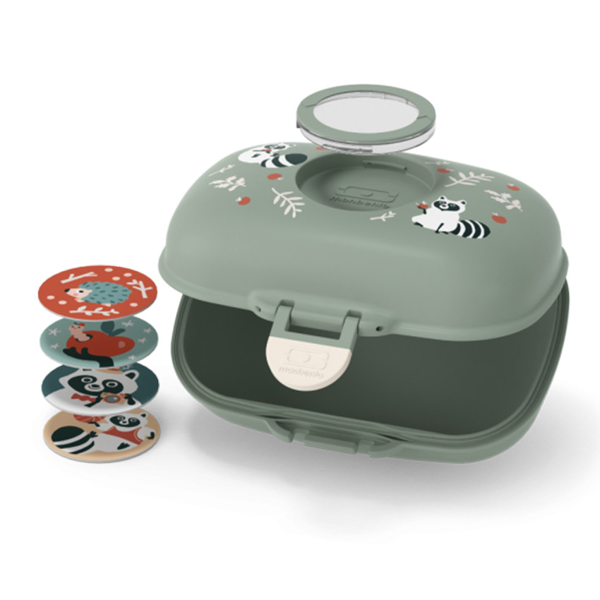 Snack doos Gram Green Raccoon 600ml 