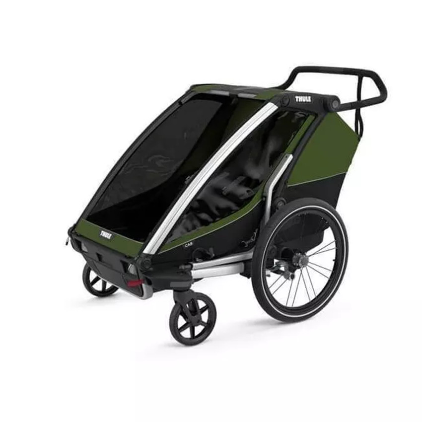 Chariot Vélo Cab 2 - Cypres Green  