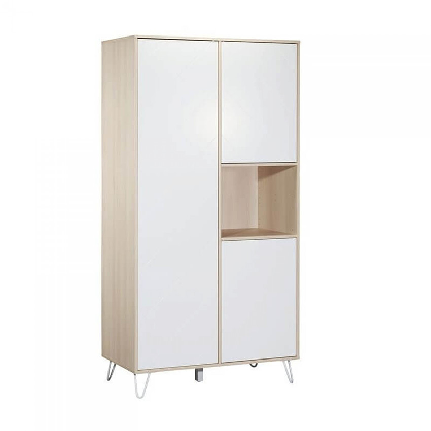 Armoire 3 portes + 1 niche - Happy 