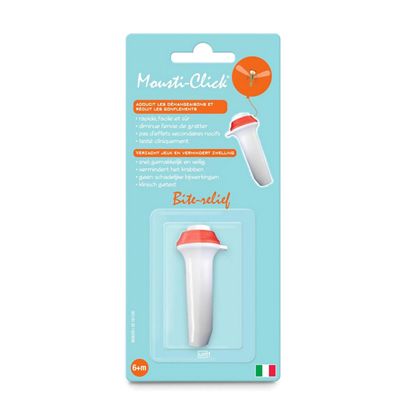Mousti-Click adoucit les démangeaisons sans substances chimiques 