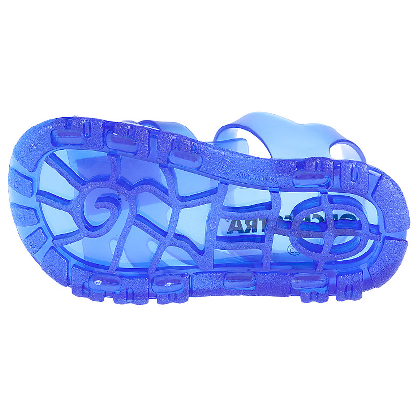 Sandales de plage en plastique print tête de mort 