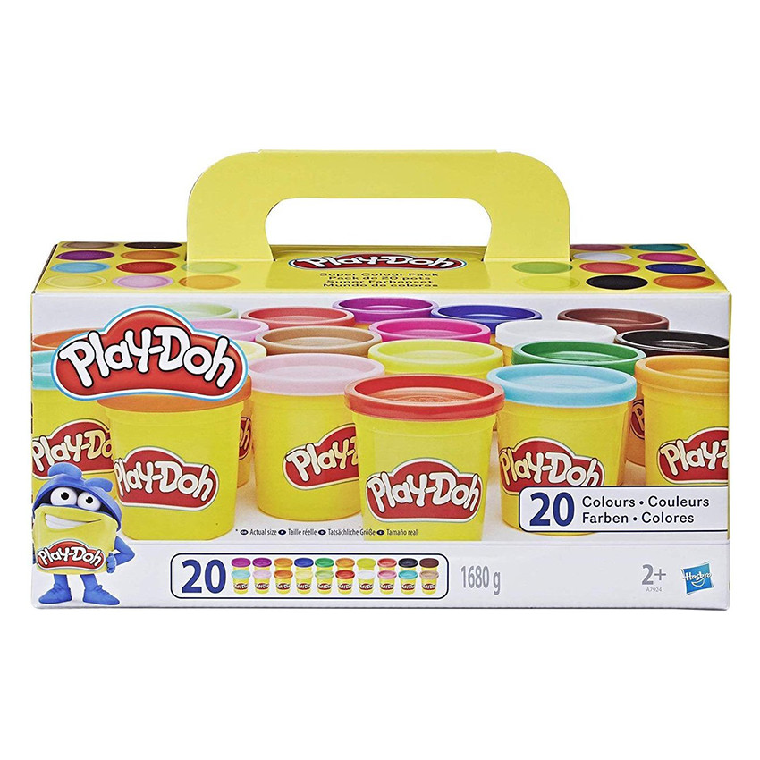 Pack 20 Pots Pâte à Modeler  