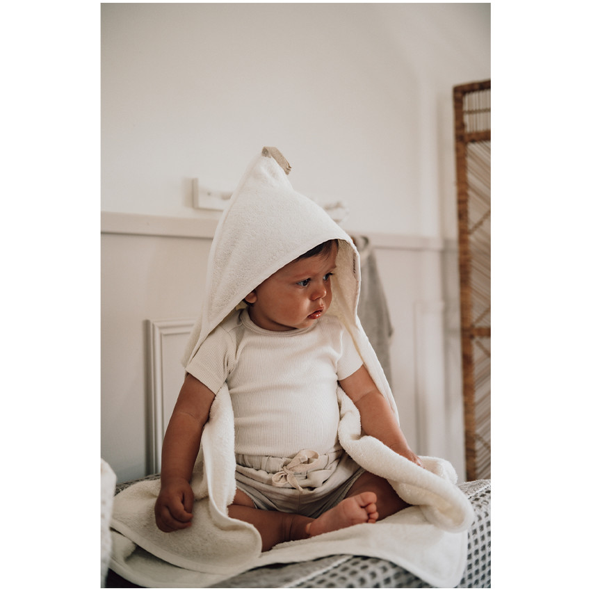 Cape de bain Dijon Daily Warm White 100x100cm 