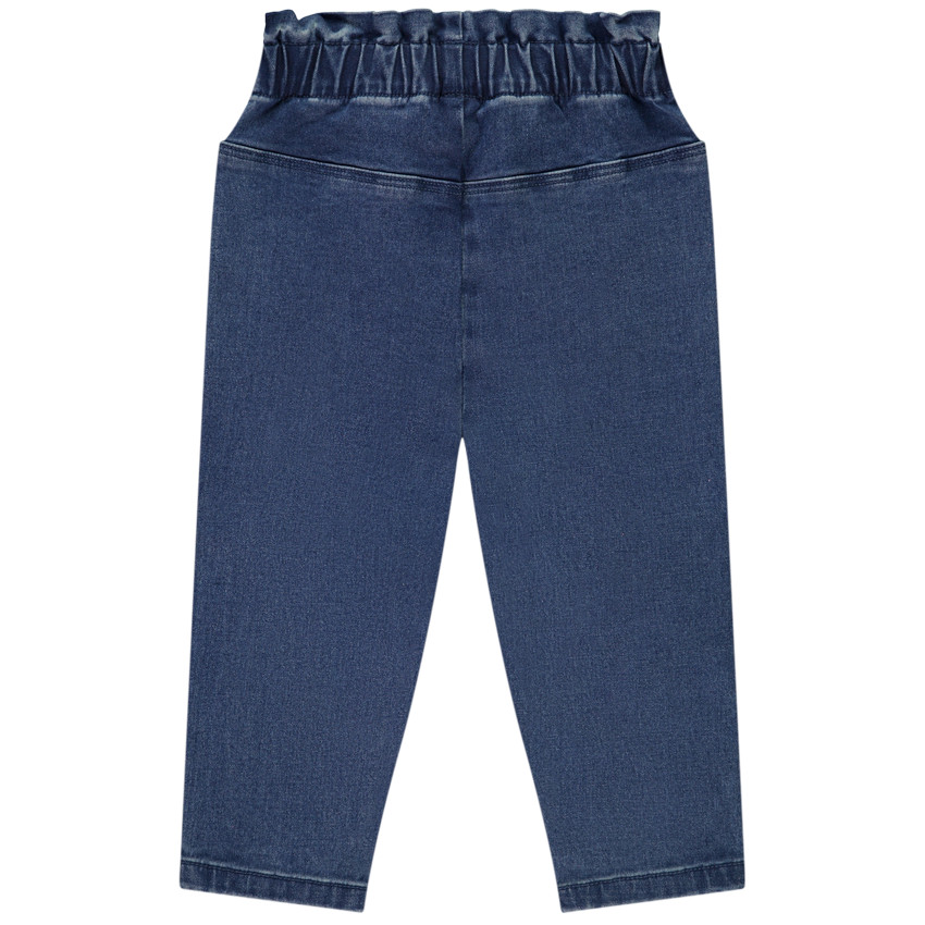 Jeans met halsdoek met bloemenprint voor meisjes 