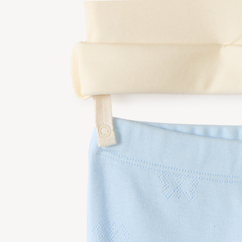 Set van 2-delige pyjama t-shirt + broek met bloemenprint voor baby meisjes (afwerking varieert per leeftijd) 