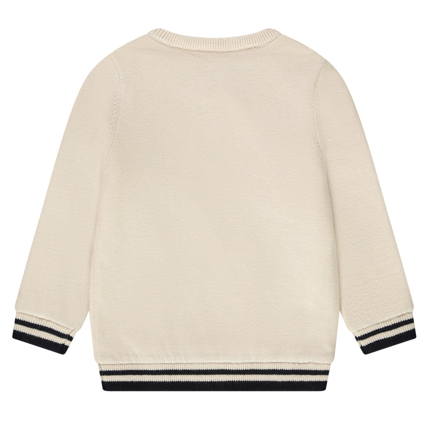 Pull en tricot print happy safari pour bébé garçon 