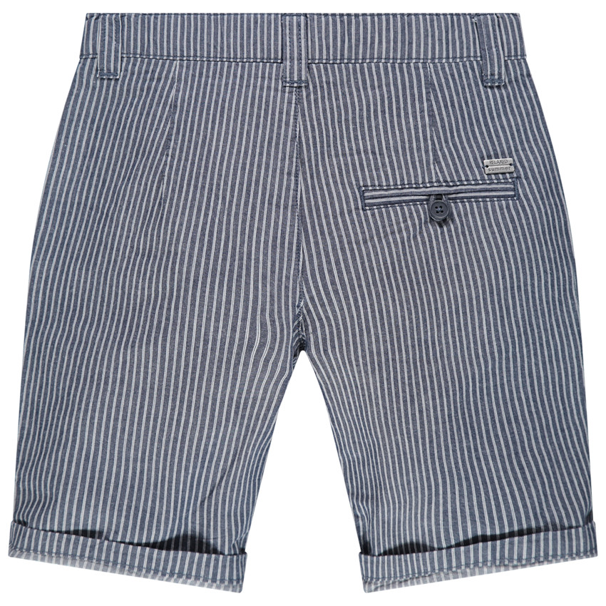 Bermuda à rayures verticales pour enfant garçon 