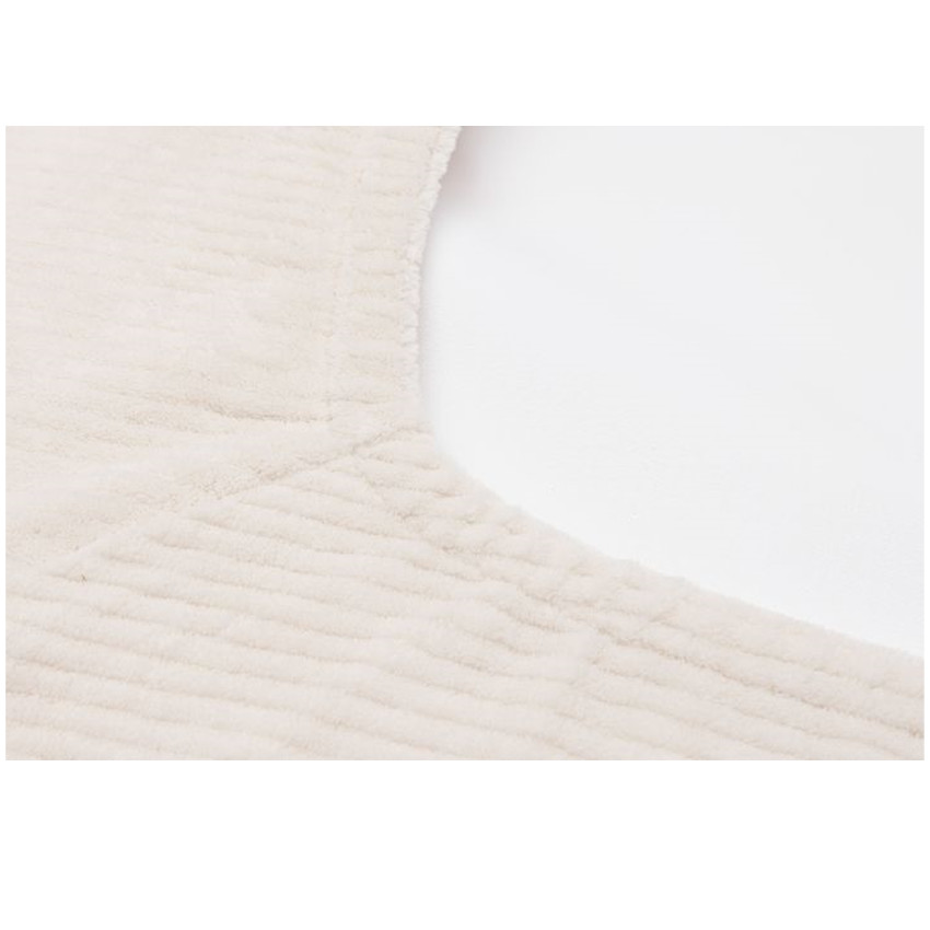 Housse matelas à langer - Cloudy rib - Oatmeal - 50x70 cm 
