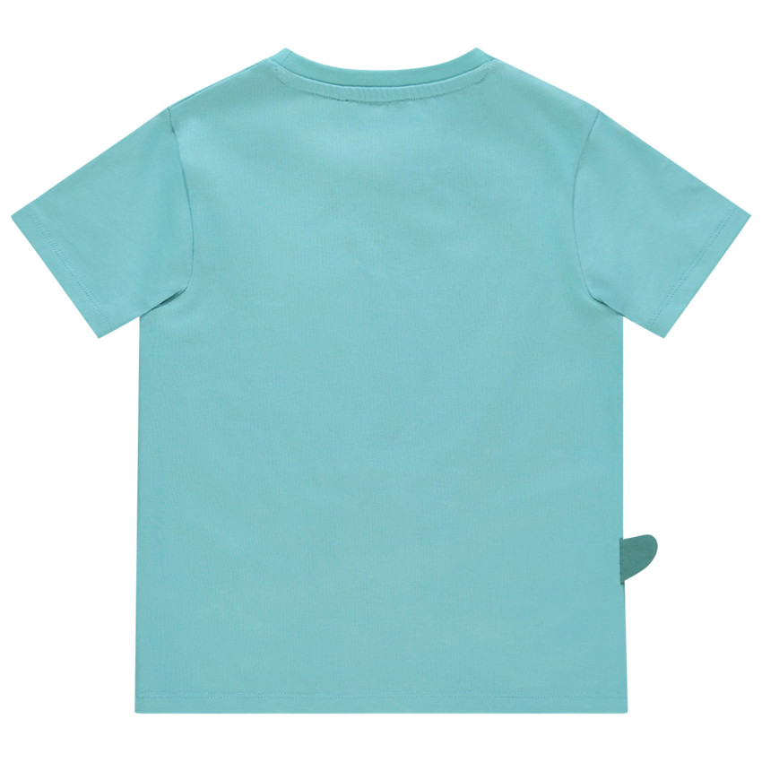 T-shirt manches courtes print croco à langue mobile 