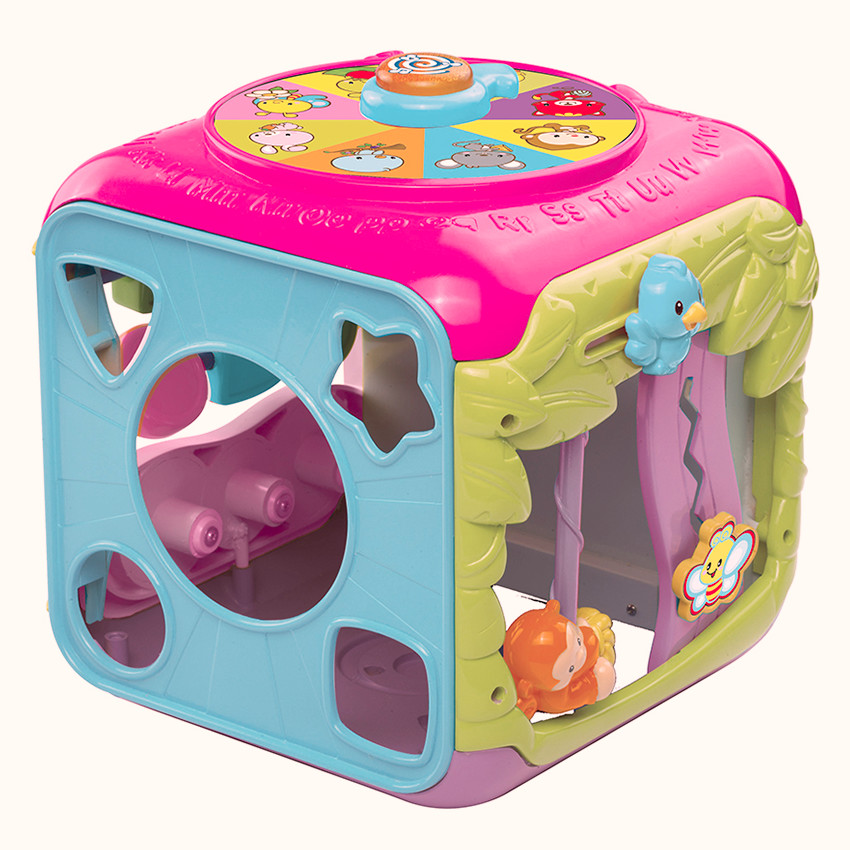 Super cube des découvertes rose 