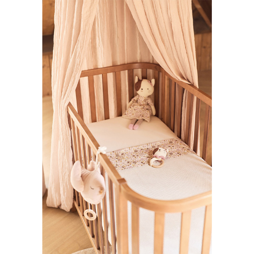 Couverture berceau 75x100cm Basic Knit Oatmeal/Velvet TOG 2.0 