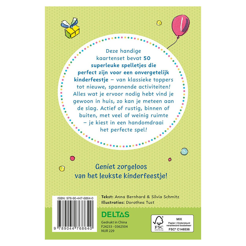 NL De allerleukste spelletjes voor kinderfeestjes +3A 