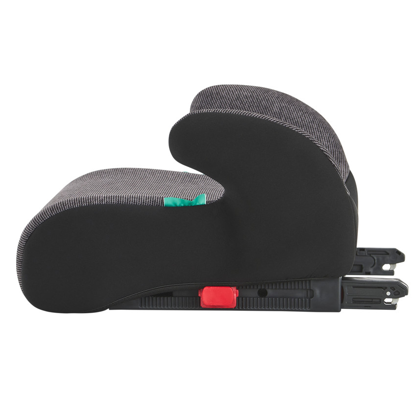 Stoelverhoger Isofix Groep 2/3 Iso Safe 126-150 cm grijze 