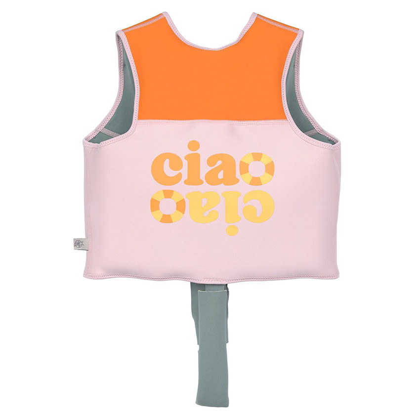 Gilet de natation 24-72 mois Pale Pink/Orange 