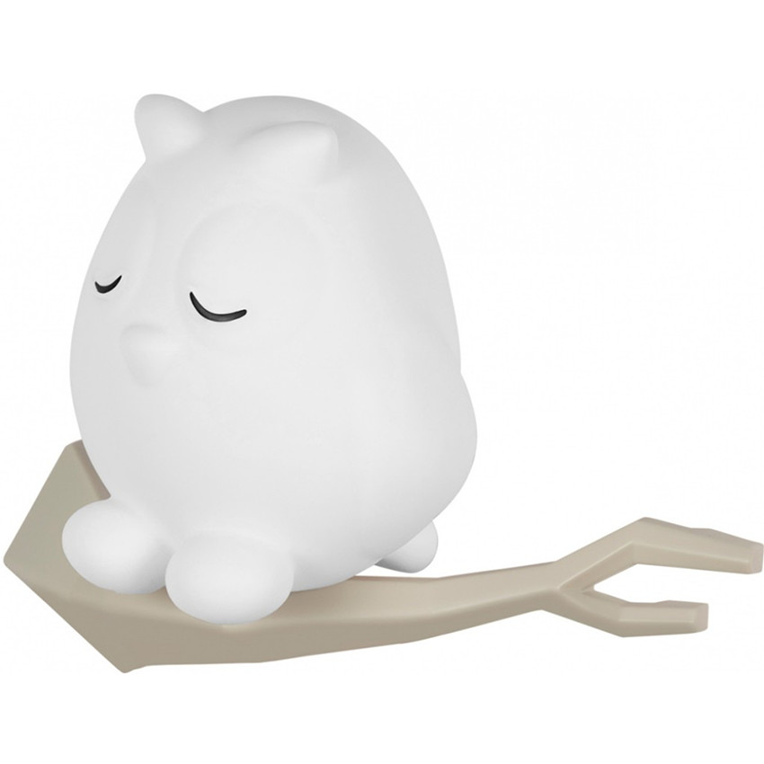 Veilleuse Oscar le hibou - Blanc - rechargeable USB 