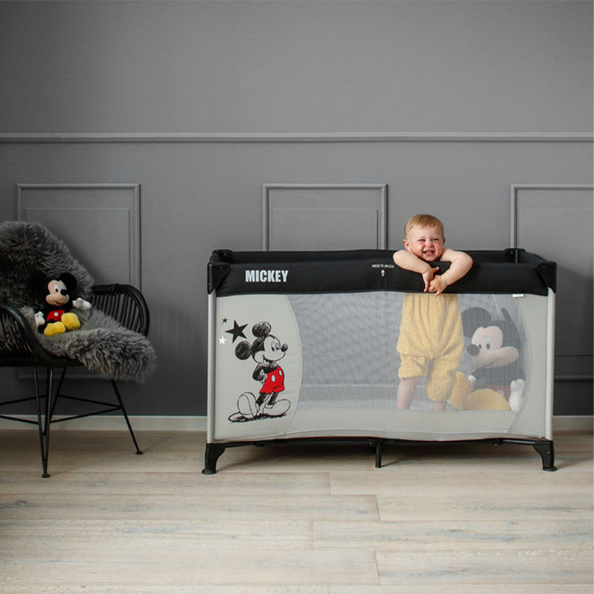 Lit de voyage Dream N Play Mickey Stars 60x120cm 