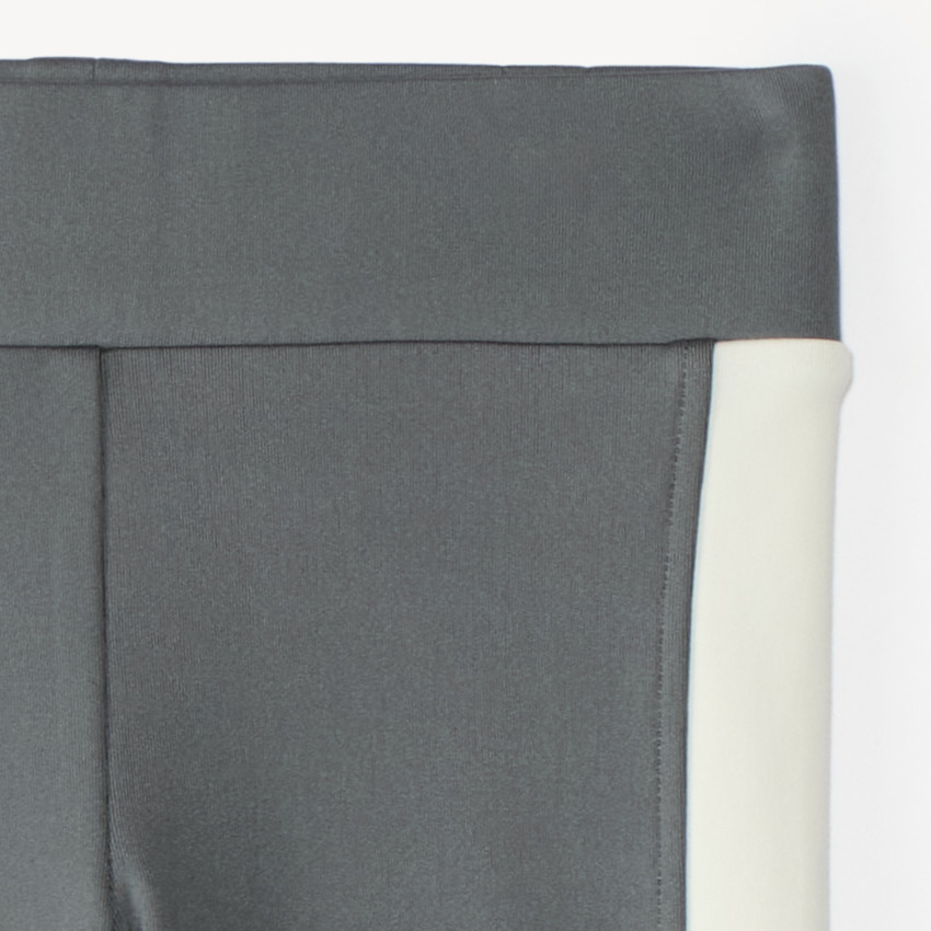 Legging fille effet colorblock 