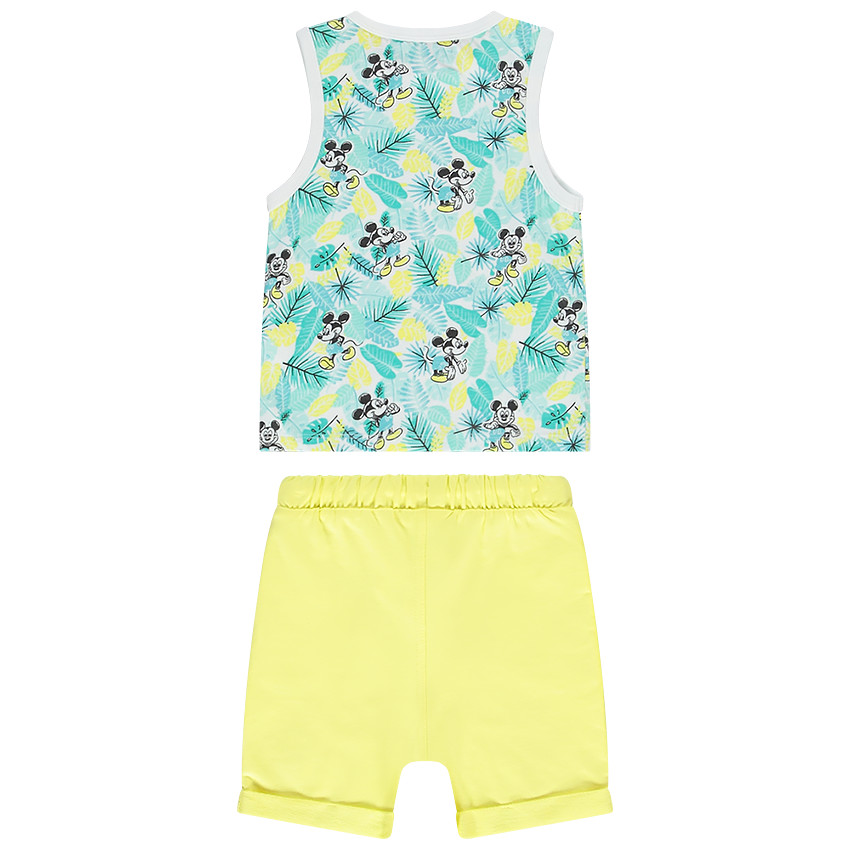 Ensemble de plage débardeur et bermuda Mickey Disney 