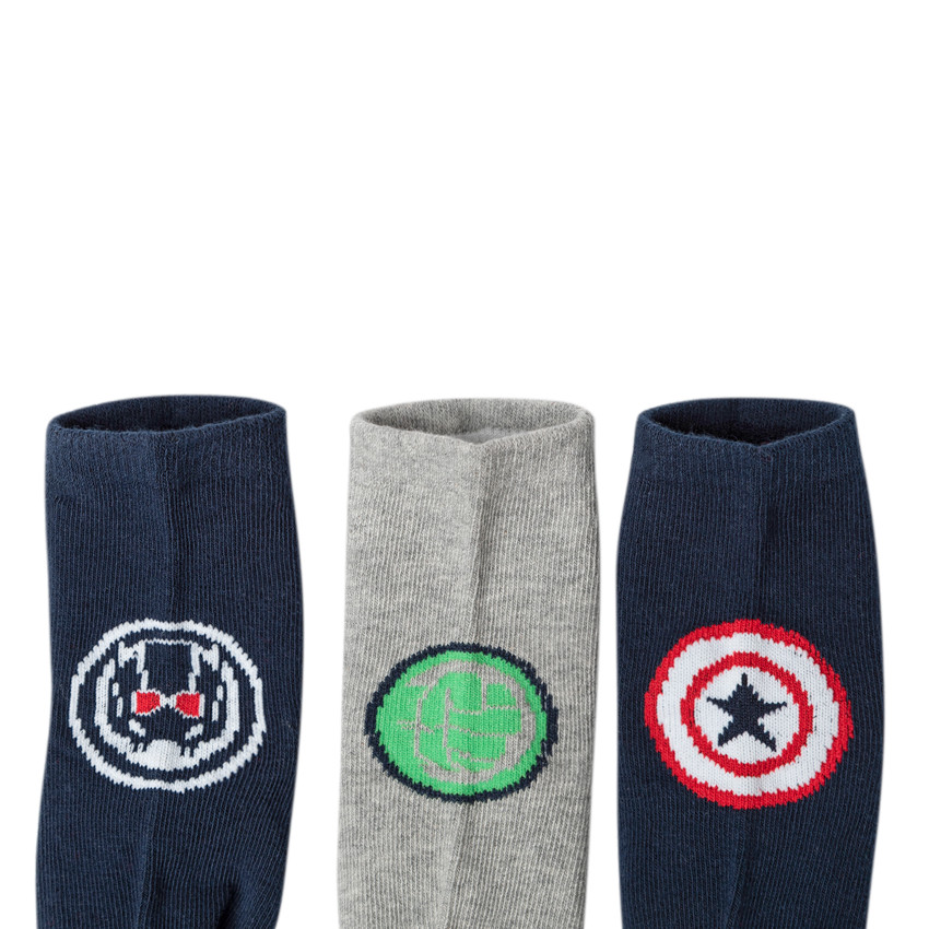 Lot de 3 paires de chaussettes motif Marvel 