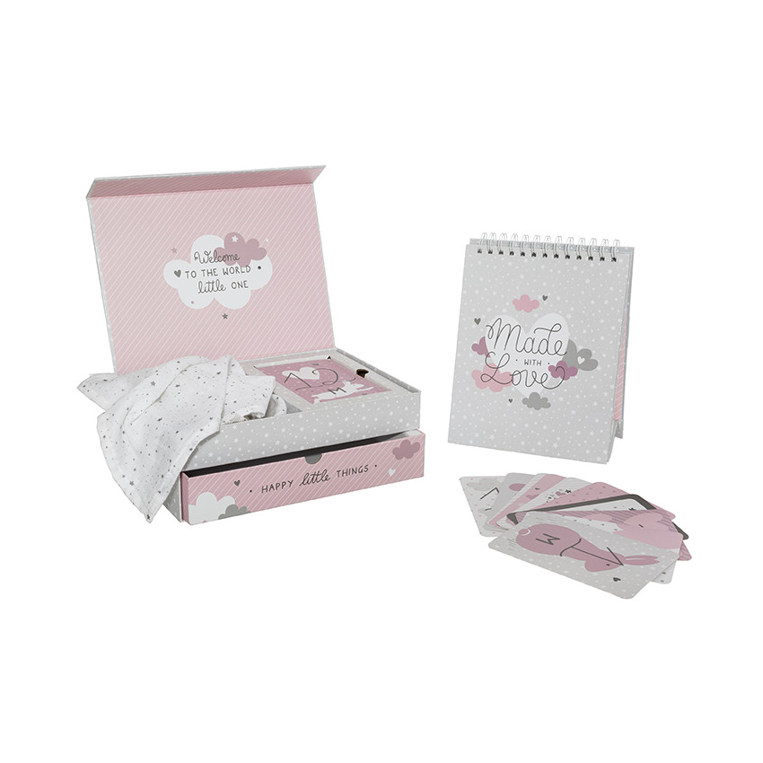 Coffret cadeaux - Rose  