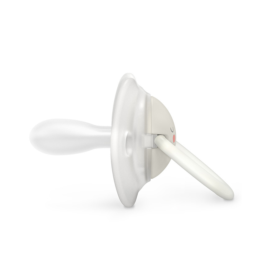 Lot de 2 sucettes silicone SX Pro Night & Day 0-6M éléphant 