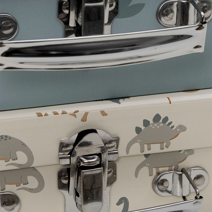 Lot de 2 valisettes de rangement Roarsome 