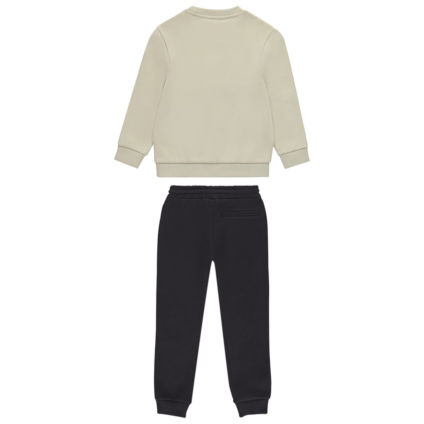 Ensemble jogging à patchs bouclettes pour garçon 