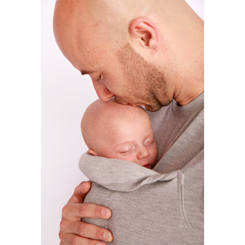 T-shirt Porte-bébé Homme Taille M Vert 